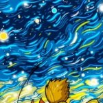 Stampa de "Il Piccolo Principe" su tela o carta: design poetico e raffinato, materiali premium e colori fedeli per donare magia e significato a ogni ambiente. Perfetta come regalo per appassionati del classico.